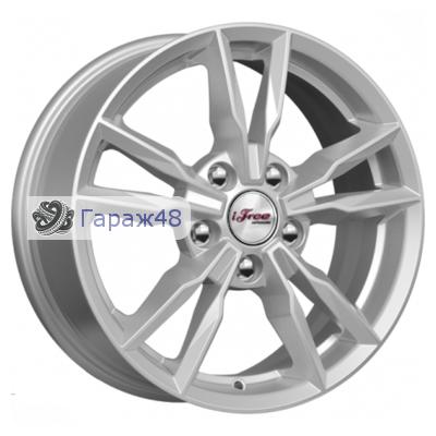 iFree Ikigai R16 / 6.5J PCD 5x114.3 ET 50 ЦО 67.1 Литые Серебристый